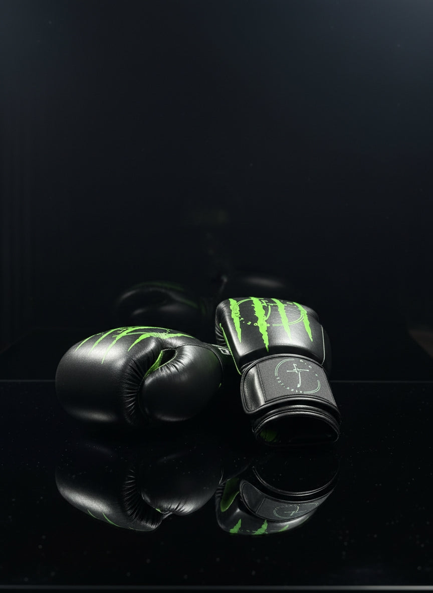Boxhandschuhe Toxic Green