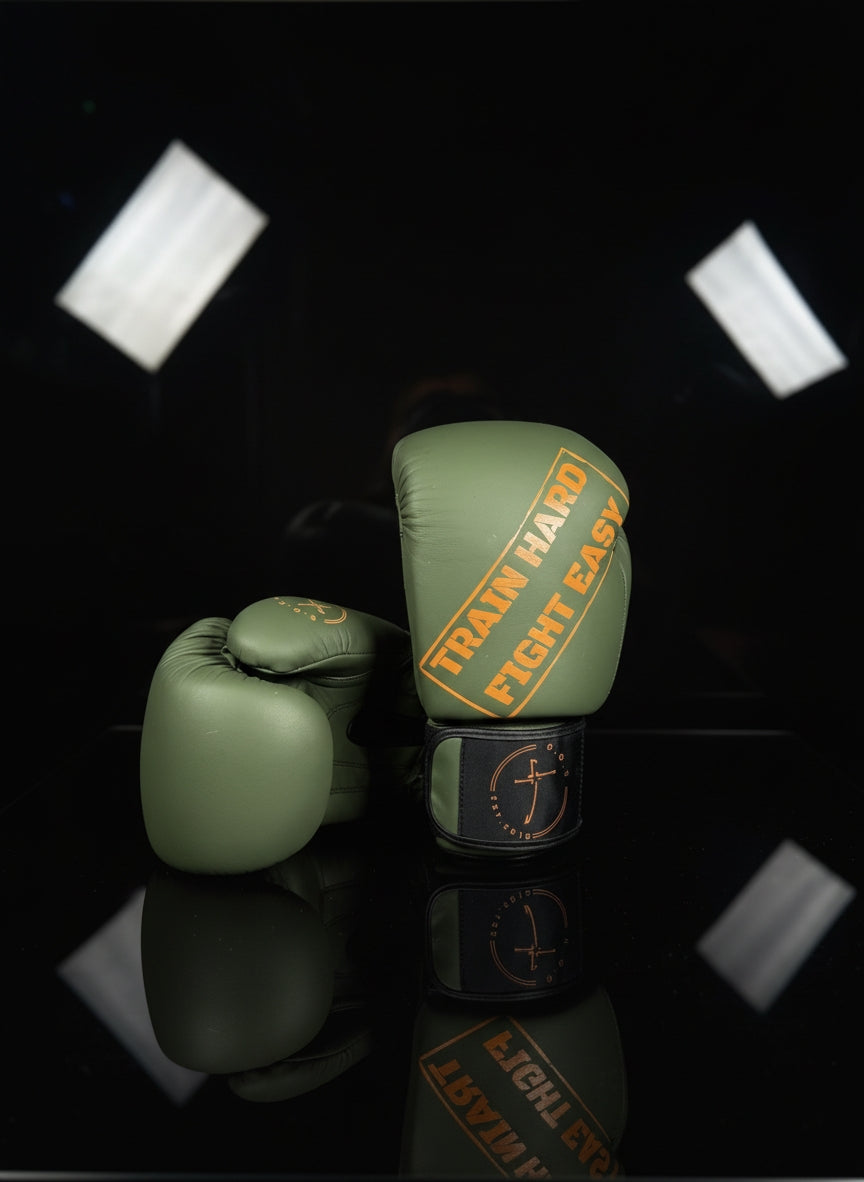 Boxhandschuhe Military Orange