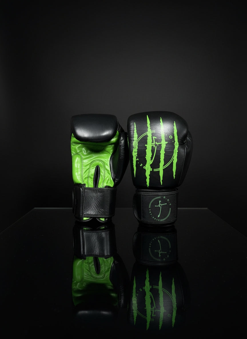 Boxhandschuhe Toxic Green